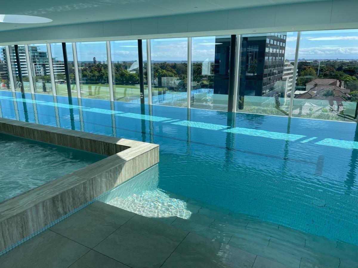 The Fawkner Apartment Bay-View Pool/Gym Free Parking Melbourne Exterior photo